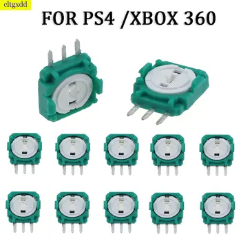 10 бр. 3D аналогов джойстик, потенциометър, модул сензор, резистор вала за PS4/Xbox 360 контролер, микропереключатель, резервни части