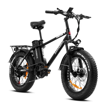 20 Инча Електрически велосипед от алуминиева сплав 48 13Ah 750 W с амортизация на по-дебели гуми, сгъваем велосипед с една литиева батерия, колоездене