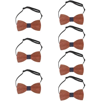7x Набор от връзки за ризи, мъжка вратовръзка, подарък, естествен папийонка, класически папийонка, фестивален папийонка, сватбени вратовръзки, мъжки риза-пеперуда