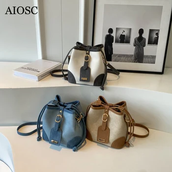 AIOSC Нова модерна чанта-торба с голям капацитет, чанта през рамо, чанта от мека изкуствена кожа, пътна ежедневна дамска чанта с високо качество