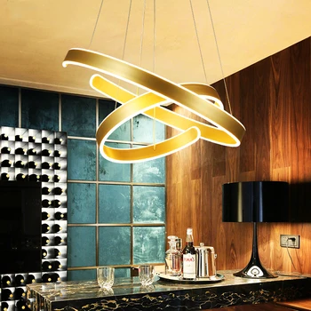 C-образна полилей за хола в спалнята Модерен минималистичен творчески скандинавски лампа за хранене, спалнята Търговски битови осветителни тела