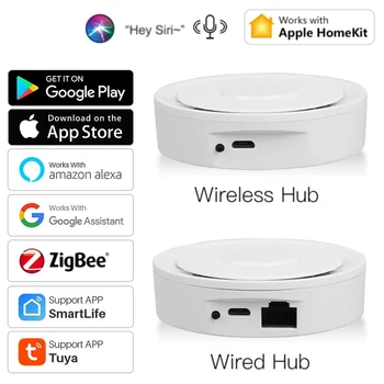 HomeKit Zigbee3.0 Многорежимен Портал Умен Дом WiFi Безжичен Мост на Hristo Hub, Smart Life с iPhone на Apple Siri Алекса Google
