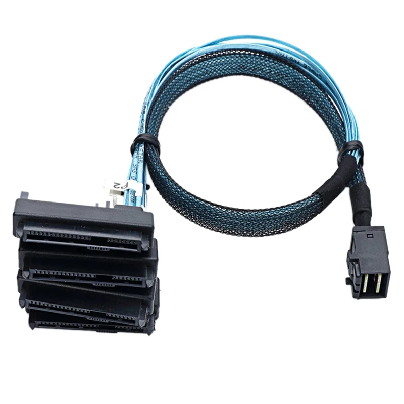 Mini СФФ-8643-сървър кабел за твърд диск 4X29Pin СФФ-8482 3,33 TF/1 M