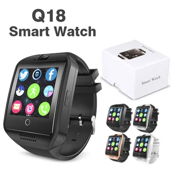 Q18 смарт часовници Bluetooth Smartwatch за мобилни телефони Android с поддръжка на SIM-карти, камера, отговор и настройка на различни езици 1.44