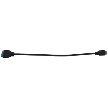 USB конектор 3.1 на предния панел на удлинительному кабел USB 3.0 20Pin за дънната платка ASUS 20 см