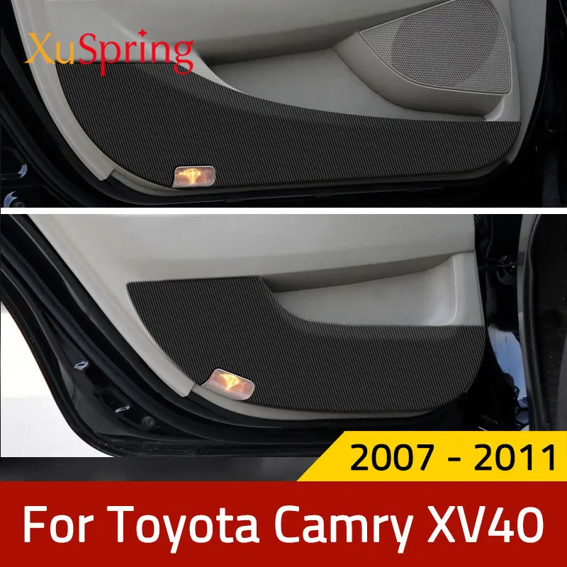 Авто Врата на мат Срещу удари за Toyota Camry 2006-2011 XV40 Страничен Капак на каросерията, Защитни Водоустойчиви Прахозащитен Етикети за Подреждане