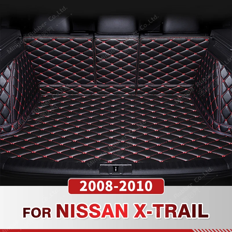 Автоматично подложка за багажника с пълно покритие на Nissan X-Trail 2008-2010 09, тампон на багажника, аксесоари за защита на купето на товарен подложка