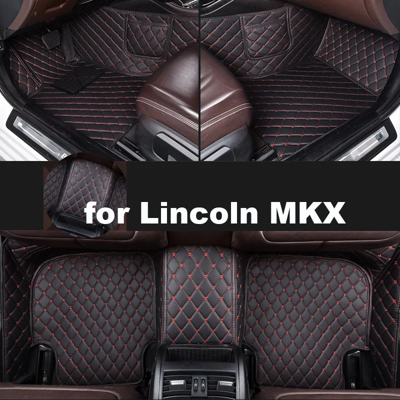 Автомобилни постелки Autohome за Lincoln MKX 2007-2019 г., актуализирана версия, аксесоари за крака, килими