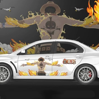 Аниме One Piece - Стикер На прозореца на колата, Аниме Стикер Roronoa Niki - Автомобилни Стикери, Аниме Стикери Страничната Страна на автомобила, Авто Vin