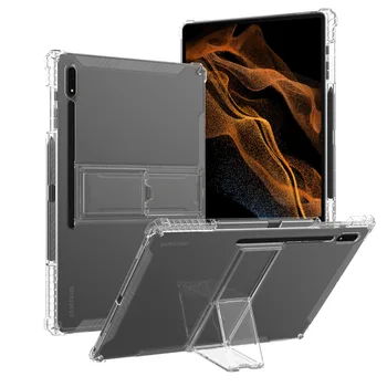 Бистра делото за Samsung Tablet Stand Защитен калъф S7/s8/s9/a8/s7 FE/s6/a7 Lite/ultra 2023 Калъф за защита от падане