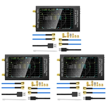 Вектор мрежов анализатор Hot-3X Nanovna-F V2 50 khz-3 Ghz Антена Анализатор HF VHF UHF VNA 4,3 Инча с 5000 mah