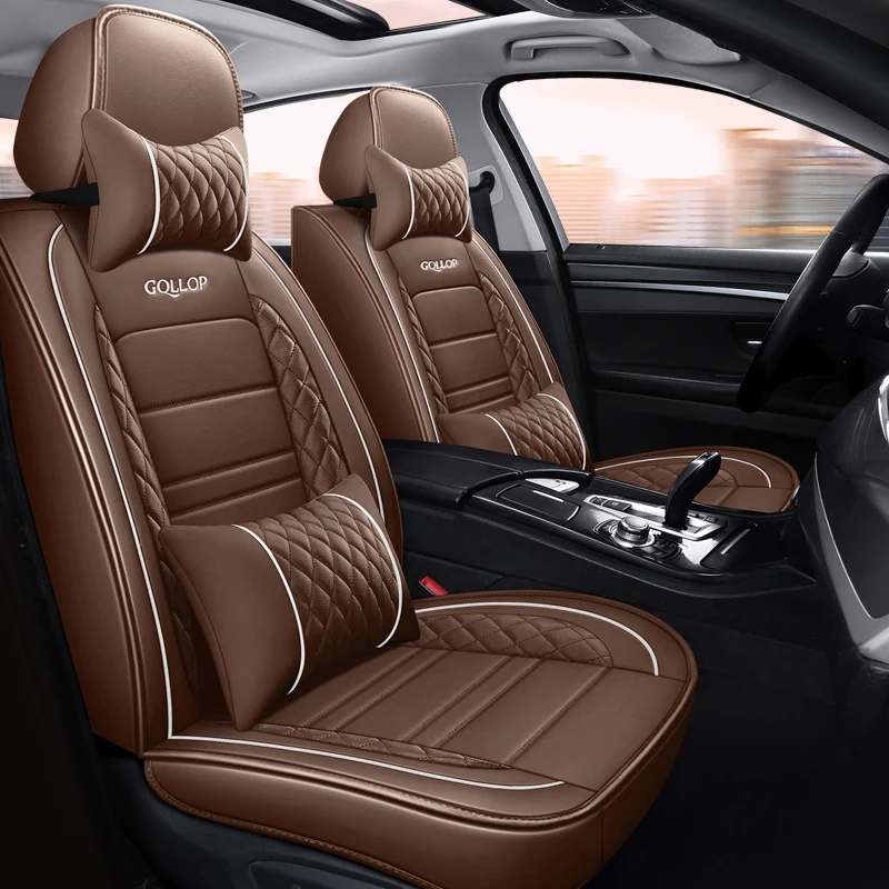 Висококачествен калъф за авто седалка на FORD C-MAX Fusion Mondeo Taurus Territory Ger Galaxy Kuga Mustang GT Автомобилни аксесоари