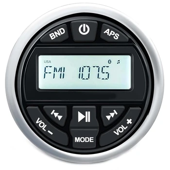 Водоустойчив Bluetooth морски MP3 плейър Bluetooth-радио с MP3 плеър AM FM радио USB за стрийминг на музика