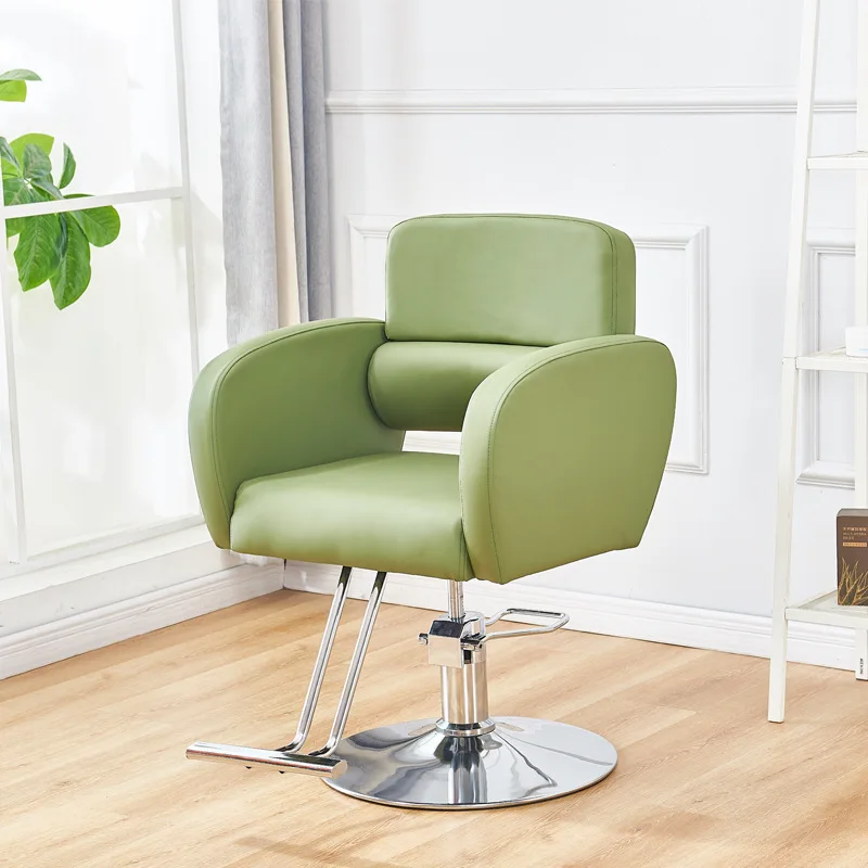 Въртящи се предни фризьорски стол за педикюр, козметична лукс, професионален стол за салон за красота с облегалка Silla Estetica, коса обзавеждане MQ50BC