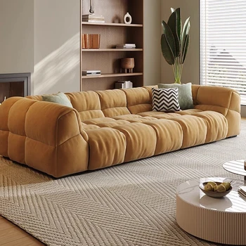 Етаж мързелив диван за хола, игра на разтегателен диван в европейския скандинавски стил, тапицирани, ъглово столче за кола, мебели за двор Sillon Cama