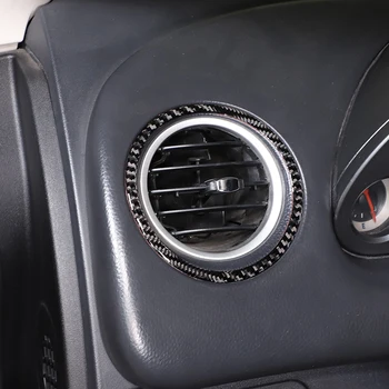 За Mitsubishi Eclipse 2006-2011 Лека кола с климатик от въглеродни влакна, тампон на странично на отвора за обезвъздушаване, стикер, автомобилни аксесоари