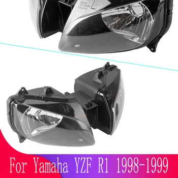 За Yamaha YZFR1/YZF R1/YZF-R1 1998-1999 Аксесоари за мотоциклети Cafe Racer Размерът на Фаровете Налобный Фенер, Лампа Ing