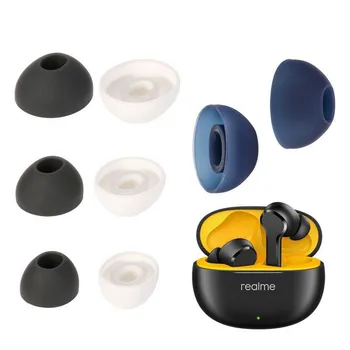 За слушалки Realme Рецептори T100, уши, уши втулки, силиконови аксесоари, слушалки, преносими слушалки, ушни гелове, шапки
