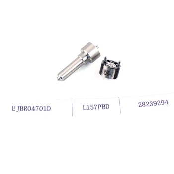 Комплекти за ремонт на инжектор EJBR04701D EJBR04501D включват форсунку L157PBD + 28239294/621C клапан 7135-650 подходящ за корейски Ssangyong