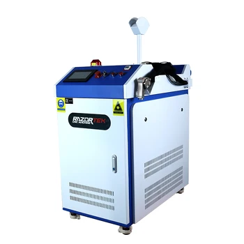 Лазерна чистящая машина Razortek Raycus за премахване на ръжда, масло, грес, прах, автомобилната боя 1000 W 1500 W 2000 W