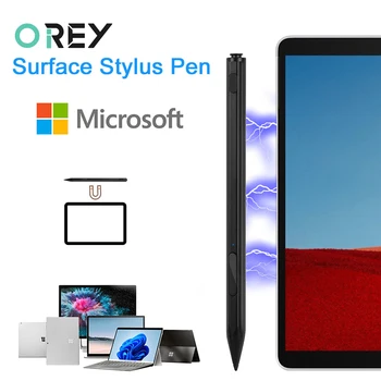 Магнитна Писалка за Microsoft Surface Go 1 2 3 Book 3 Surface Pro 4 5 6 7 8 9 X Лаптоп Studio Smart Pen Сензорен Молив За Рисуване