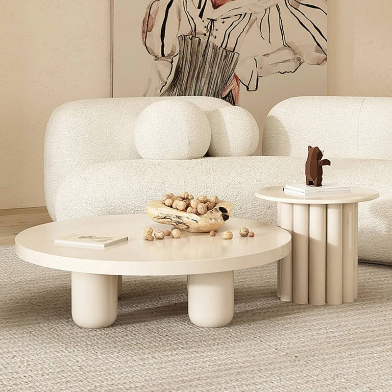 Масичка за кафе Nordic Център, модерен дизайн хол, изчистен кръгла маса за хранене, тоалетка с огледало, мебели, на кабинковия диван, декорация на дома