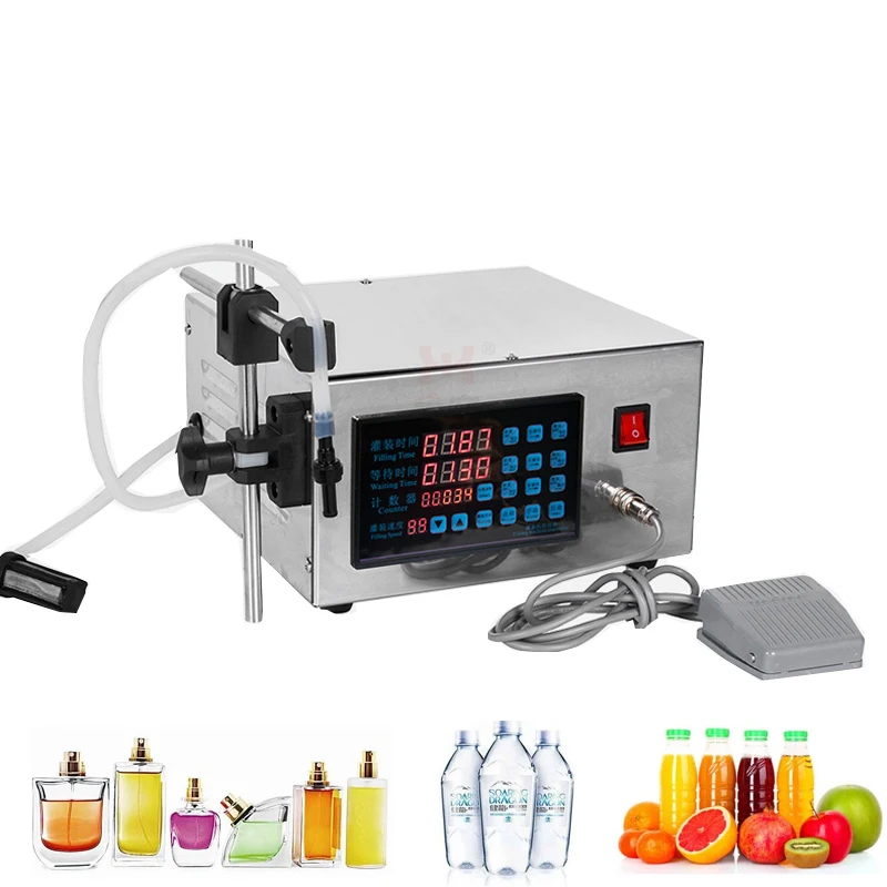 Машина за пълнене на течност с ЦПУ Автоматично количествена машина за пълнене на парфюмерийните напитки изпълнен от неръждаема стомана