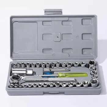 Муфа ключ, набор от инструменти за техническо обслужване на автомобили, комбиниран набор от инструменти, механичен динамометричен ключ, автомобилно оборудване