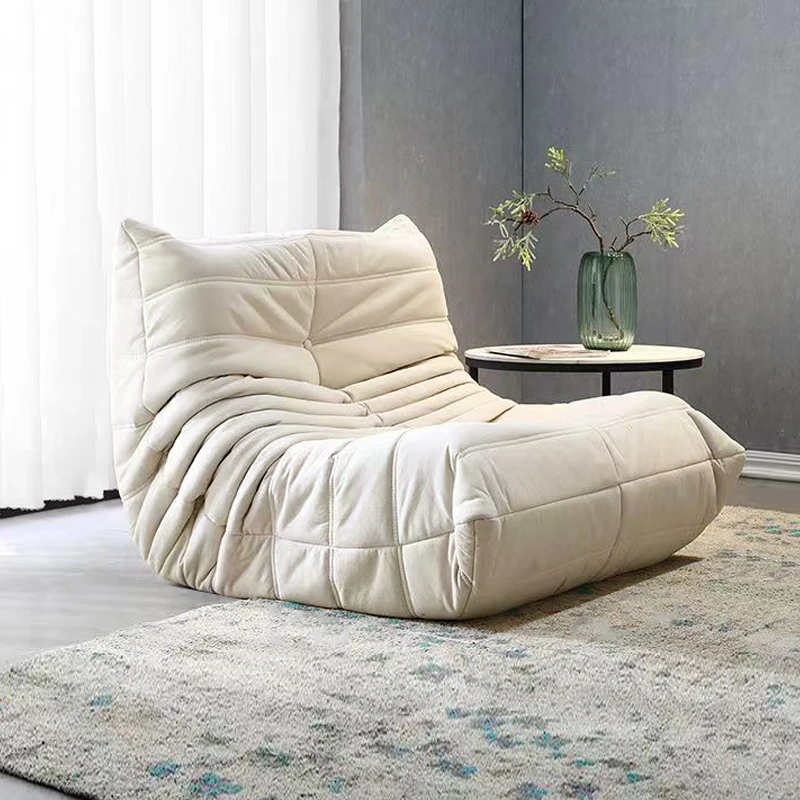 Мързелив скандинавски диван за хола Модерен минималистичен италиански луксозен едноспален диван Удобен романтична разтегателен Cama Мебели за спалня