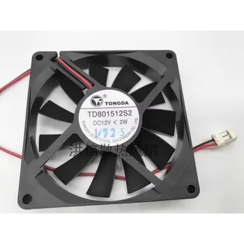 Нов вентилатор на cpu охладител за TONGDA TD801512S2 12V 2W 8СМ 8015 охлаждащ вентилатор 80*80*15 мм