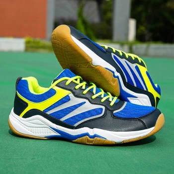 НОВА мъжки обувки за бадминтон, жени градинска професионални обувки за волейбол, тенис обувки, мъжки пролетен лек, спортни обувки 36-46