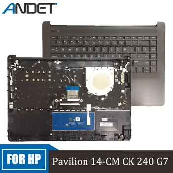 Нови Оригинални за HP Pavilion 14 CM 14-CK DG 240 245 G7 TPN-I131 на Горния Капак, Подложки за ръце лаптоп С тачпадом US Keyboard L23241-001