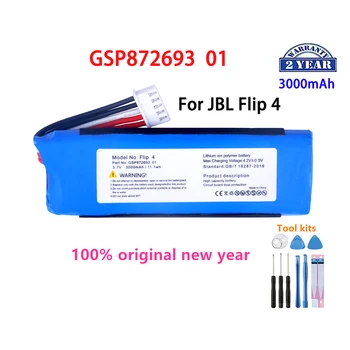 Оригинален GSP872693 01 3000 mah батерия за преносим JBL Flip 4 батерии Flip 4 Special Edition + инструменти.