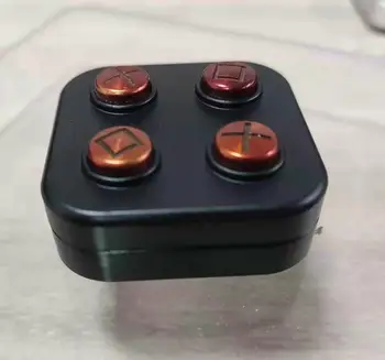 подержанная декомпрессионная играчка Edc gamer серия push clap от месинг с четири бутона