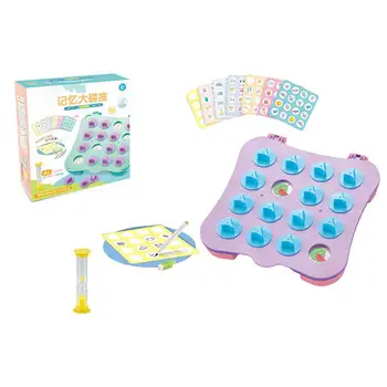 Подходяща игра за памет Карти за игра за началото на обучението, развитие на играчка за деца, момчета и момичета, когнитивно развитие, Коледа