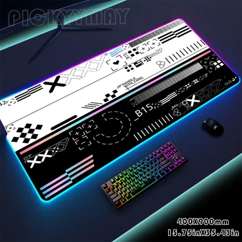 Популярният RGB подложка за мишка, големи подложки за мишки, игрална подложка за мишка, led тенис на подложка за мишка, подложки за лаптоп с осветление, светещи подложки за клавиатура