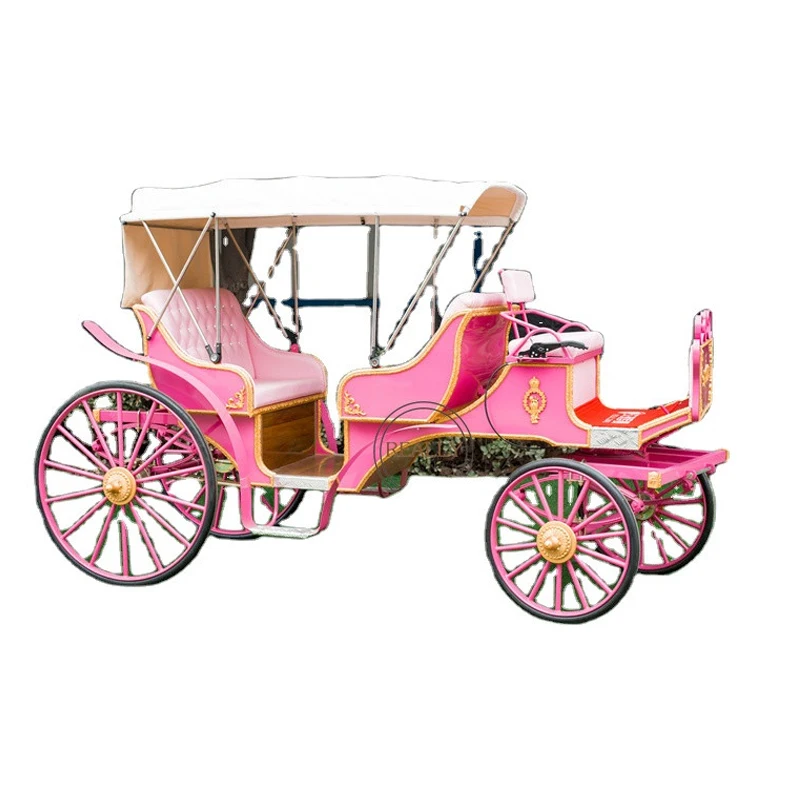 Принцеса Пепеляшка Тиква Автомобил Луксозно седлото Кралската златна Сватбена карета карета