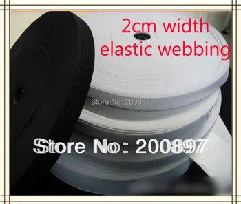 Промоция шевни аксесоари за дрехи еластична лента ремъци с ширина 2 см 40 метра в ролка с минимална продължителност от една ролка