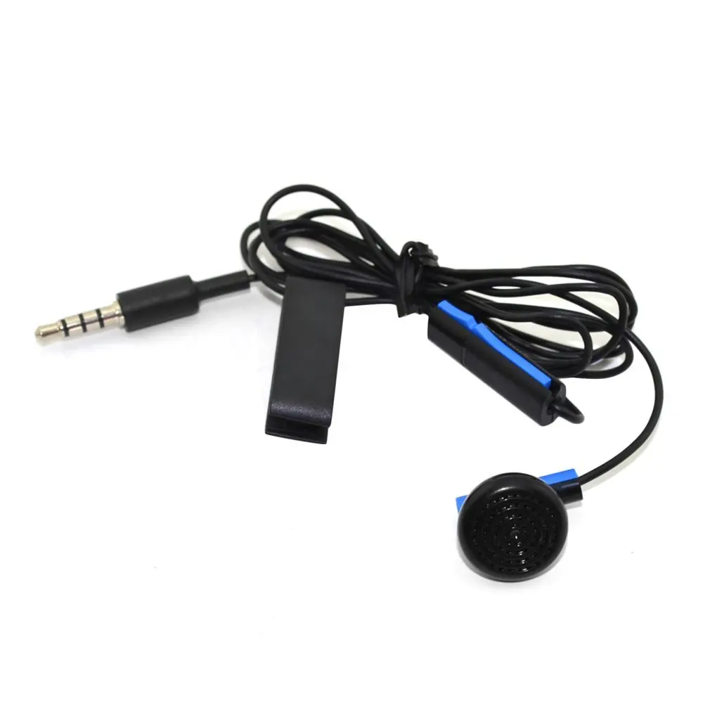 Слот за слушалки джойстик контролер за Подмяна слушалки на Sony за PS4 за Playstation 4 с микрофон с щипка за слушалки в ушите