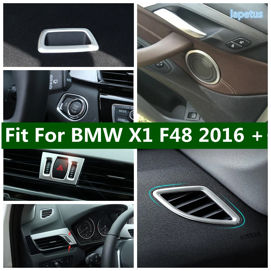 Стереодинамик/изход ac/Бутон за двигателя/Тампон на задния панел на багажника и дръжката на вратата, подходяща за BMW X1 F48 2016-2021
