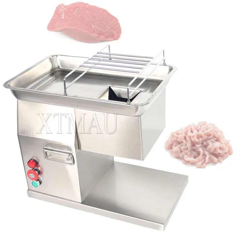 Търговска машина за рязане на месо, мелачка за месо 400 кг/ч, машина за рязане на месо, 600 W