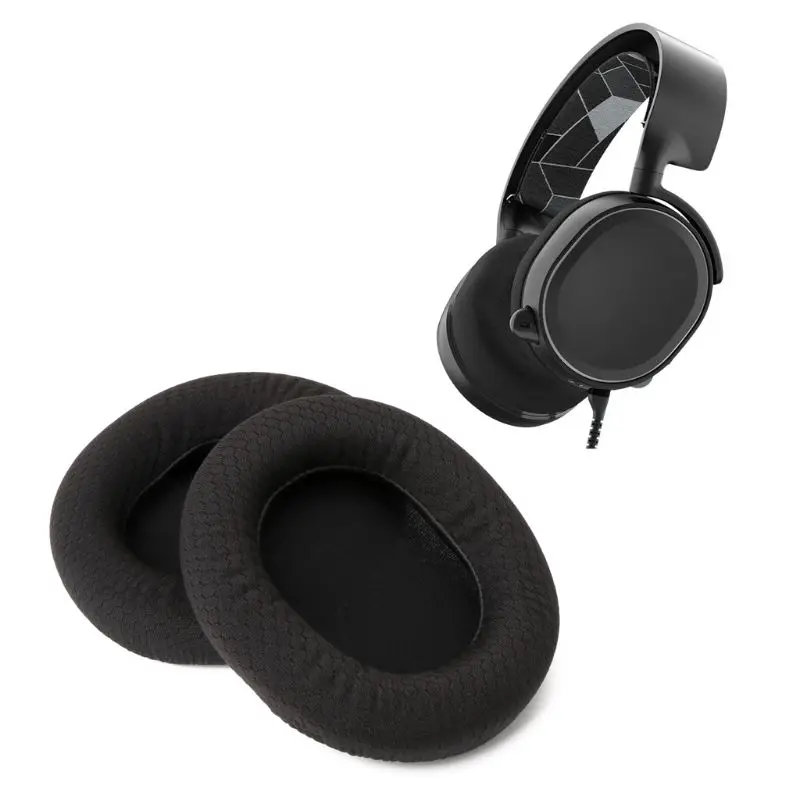 Удобни амбушюры за слушалки Arctis 3 5 7, слушалки, калъф от пяна с памет ефект, амбушюры за слушалки